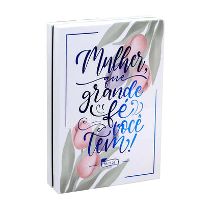 A Bíblia da Mulher | Nova Edição Grande | Verde Tulipa | (NA085NBEM)