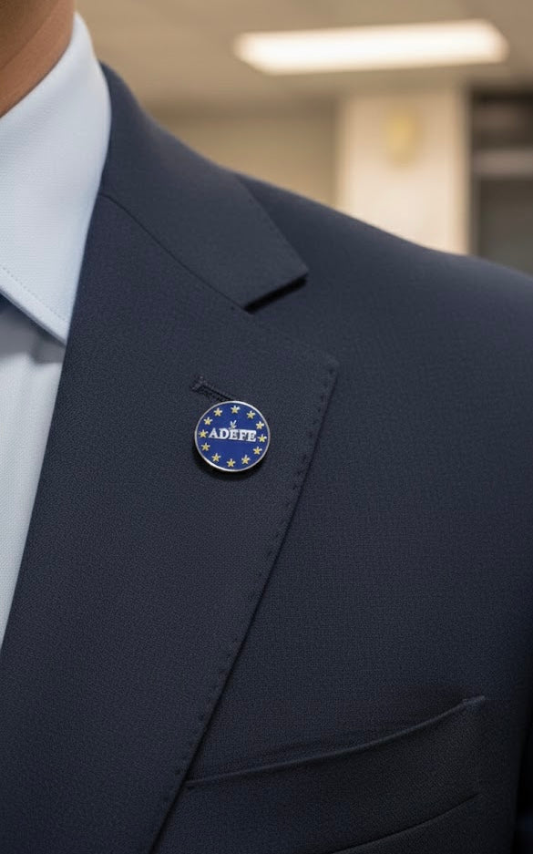 PIN OFICIAL ADEFE E COMADEFE 25 mm x 25 mm