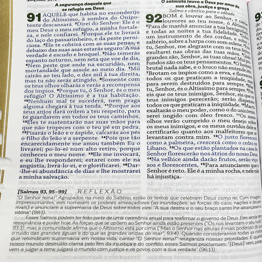 BÍBLIA DE ESTUDO DA MULHER DE DEUS LETRA GRANDE ROSA E PINK EDIFIQUE