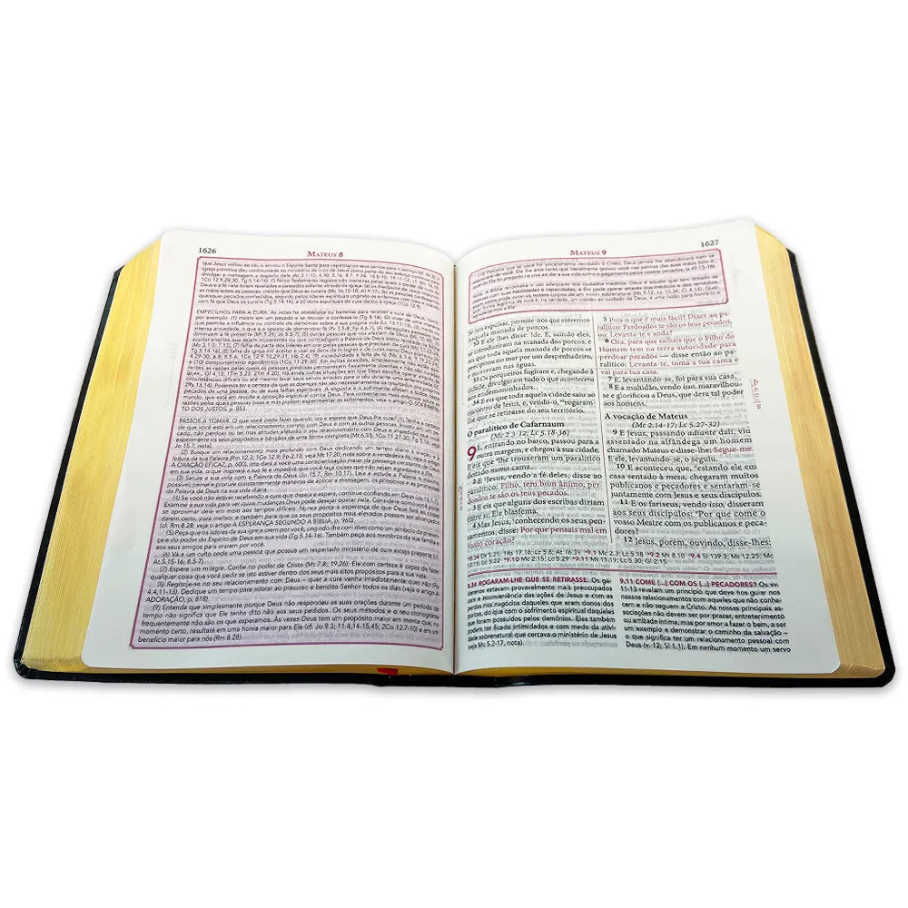 Pentecostal Study Bible Ed. Global - Wine