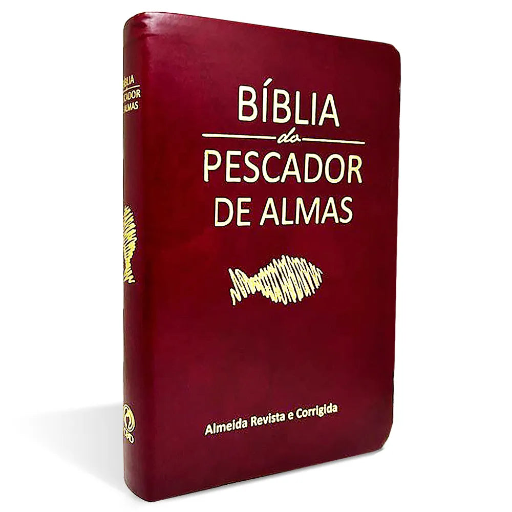 Bíblia do Pescador de Almas ARC - Média Vinho