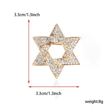 BROCHE ESTRELA DE DAVI