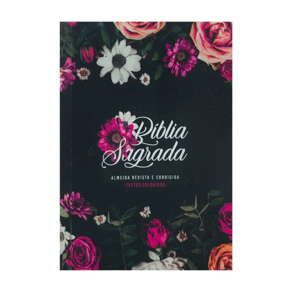 BIBLIA FLORAL PINK