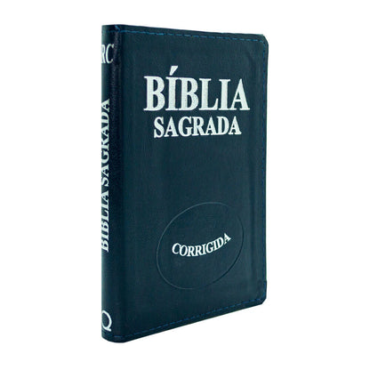 BIBLIA PEQUENA COM INDICE AZUL LUXO