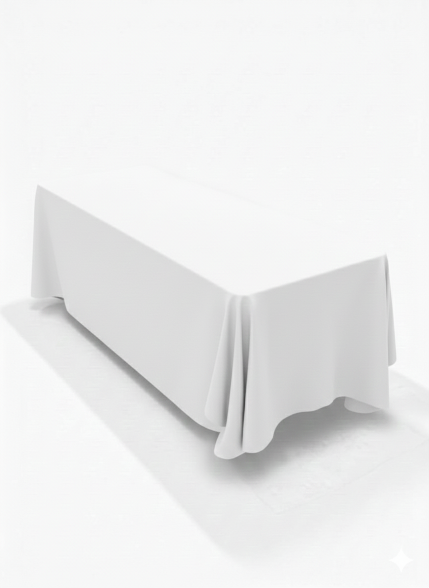 TOALHA BRANCA PARA MESA DE SANTA CEIA