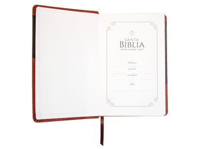 BÍBLIA RVR 1960 COLEÇÃO BANDA: ELEGÂNCIA BITOM COM ÍNDICE LATERAL