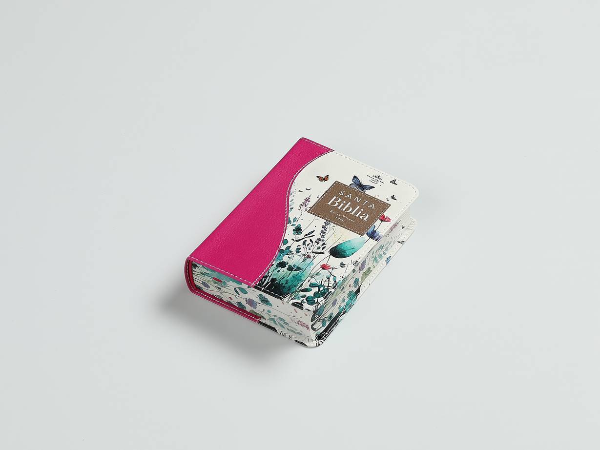 BÍBLIA RVR 1960 DE BOLSO: DESIGN "RENOVAÇÃO" FÚCSIA