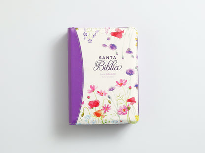 BÍBLIA RVR 1960 COLEÇÃO FANTASIA: ELEGÂNCIA FLORAL & PROTEÇÃO TOTAL