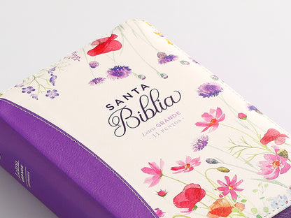BÍBLIA RVR 1960 COLEÇÃO FANTASIA: ELEGÂNCIA FLORAL & PROTEÇÃO TOTAL