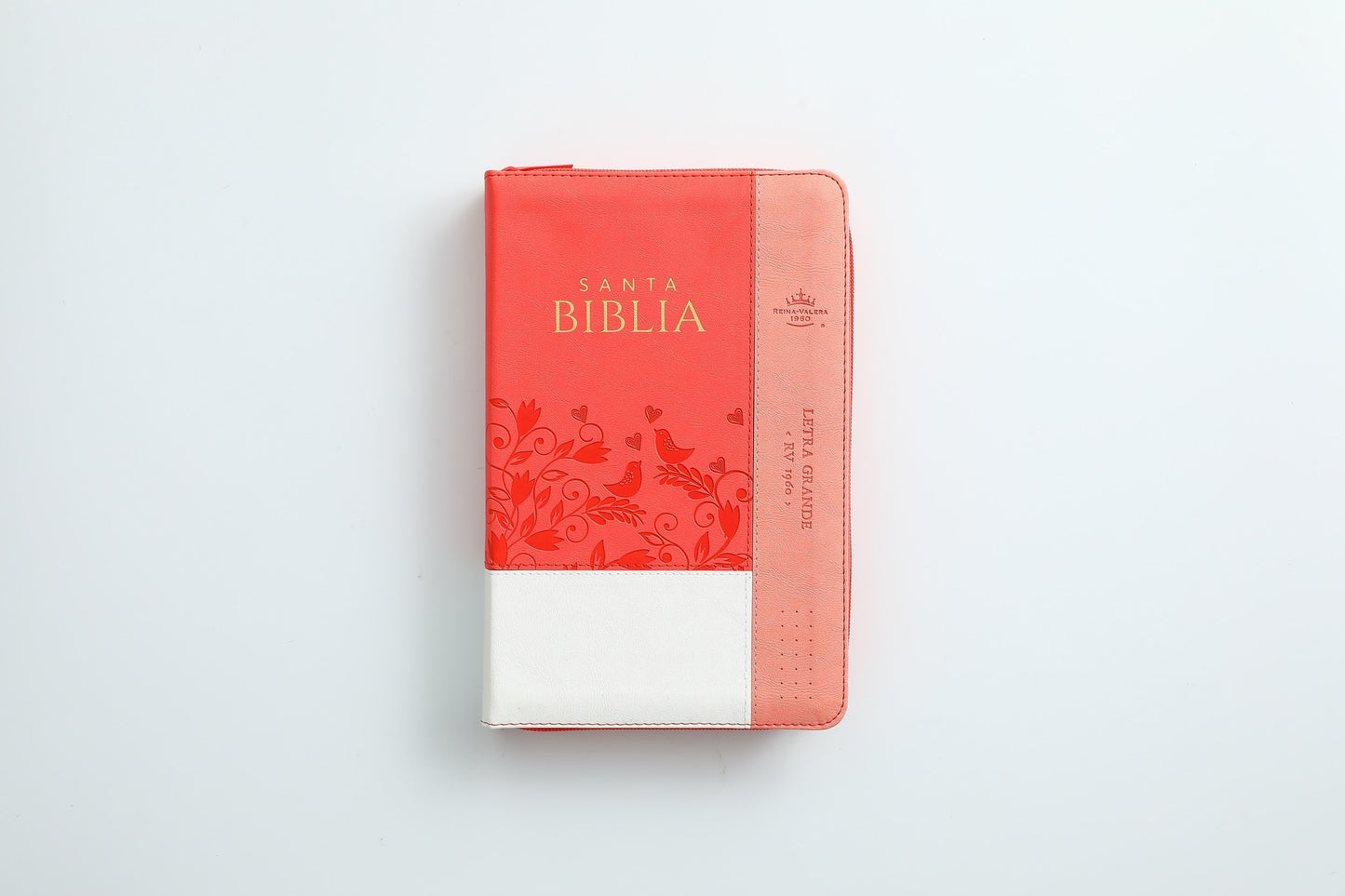 BÍBLIA RVR 1960 MANUAL: ELEGÂNCIA CORAL E PRATICIDADE TOTAL