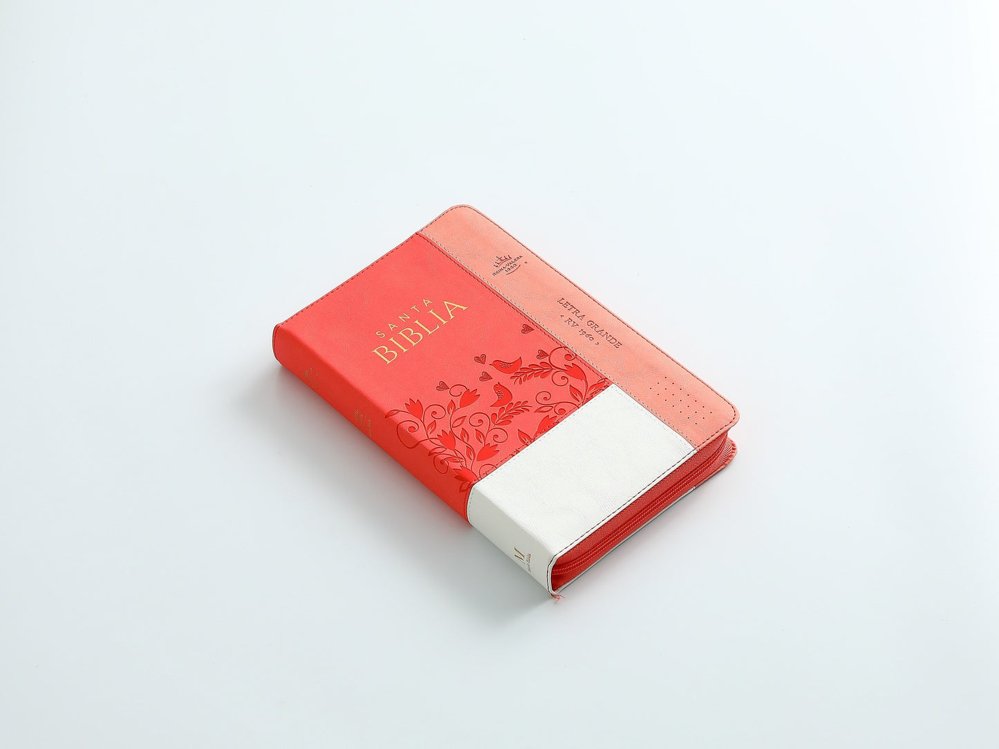BÍBLIA RVR 1960 MANUAL: ELEGÂNCIA CORAL E PRATICIDADE TOTAL