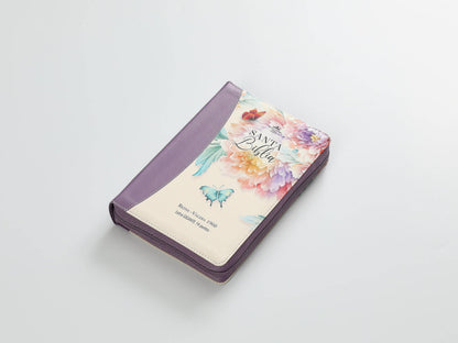 BÍBLIA RVR 1960 JARDIM LILÁS: SERENIDADE E CONFORTO NA LEITURA