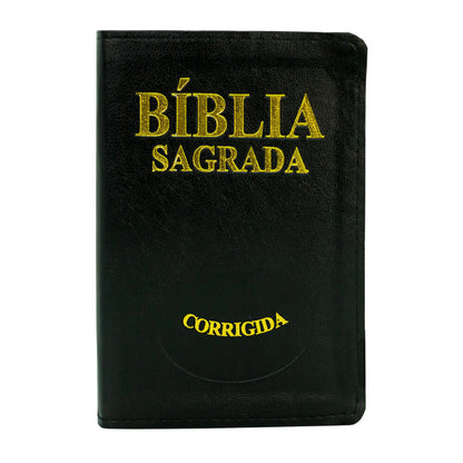 BIBLIA PEQUENA COM INDICE PRETO LUXO
