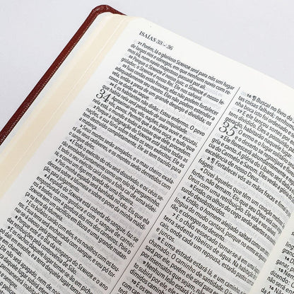 BIBLIA KING JAMES 1611 ULTRA FINA - CASTANHO