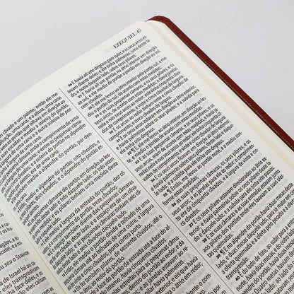 BIBLIA KING JAMES 1611 ULTRA FINA - CASTANHO