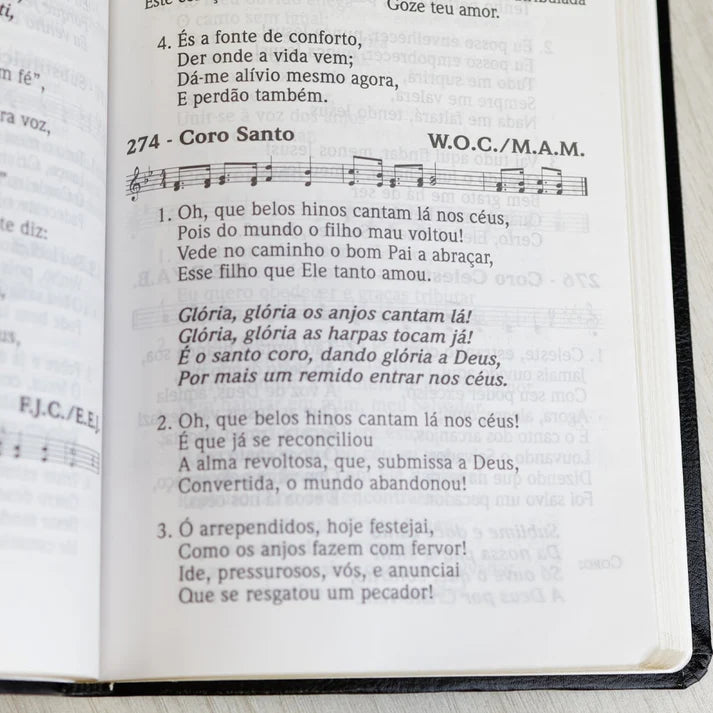 HINÁRIO CANTOR CRISTÃO COM LETRA