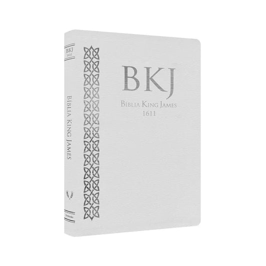 BIBLIA KING JAMES FIEL 1611 ULTRA FINA AMPLIADA - BRANCA