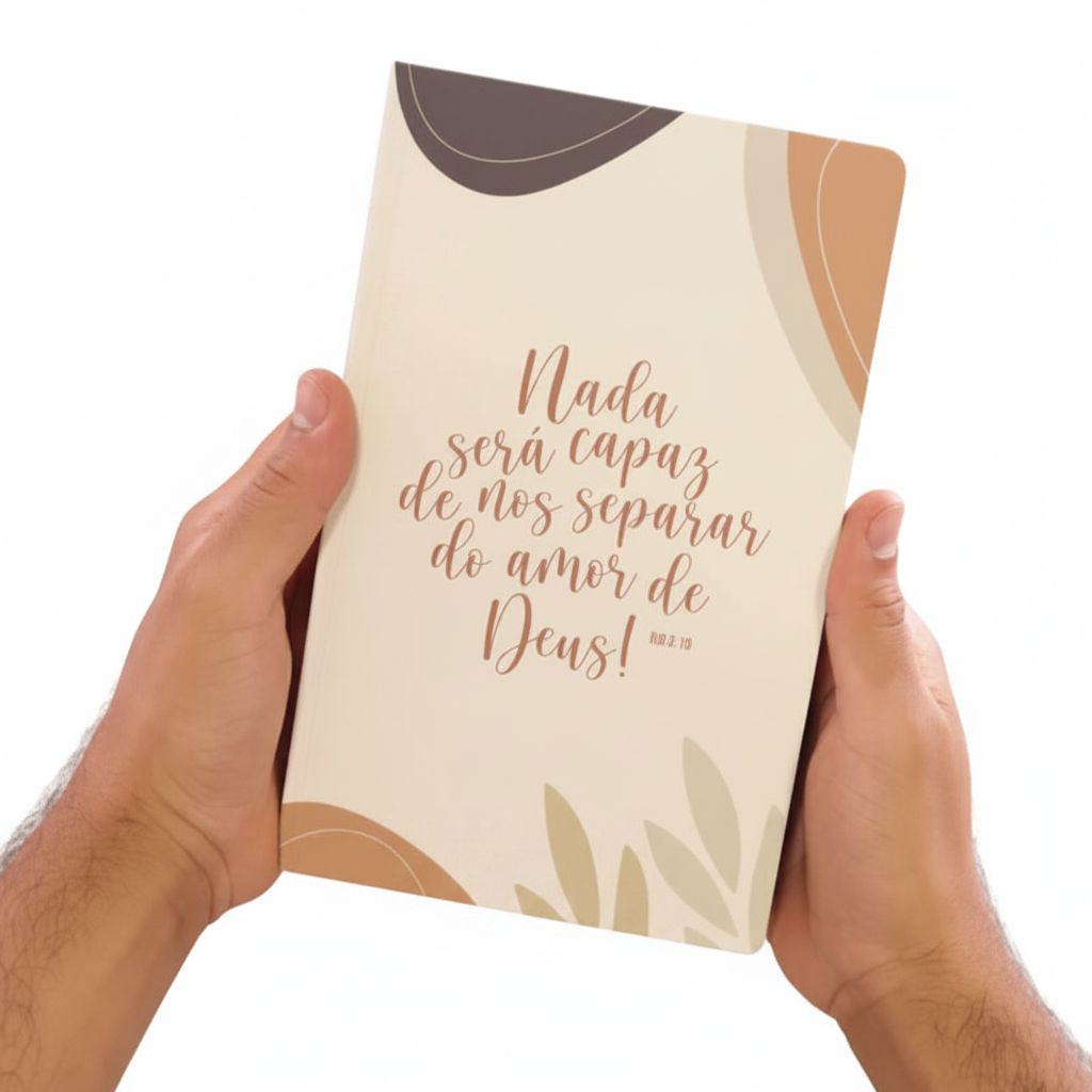 BÍBLIA SAGRADA NADA SERÁ CAPAZ - NVI - LETRA NORMAL - CAPA BROCHURA