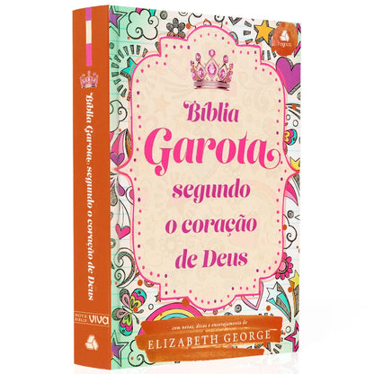 BÍBLIA DA GAROTA SEGUNDO O CORAÇÃO DE DEUS | NVB | CAPA DURA JUVENTUDE
