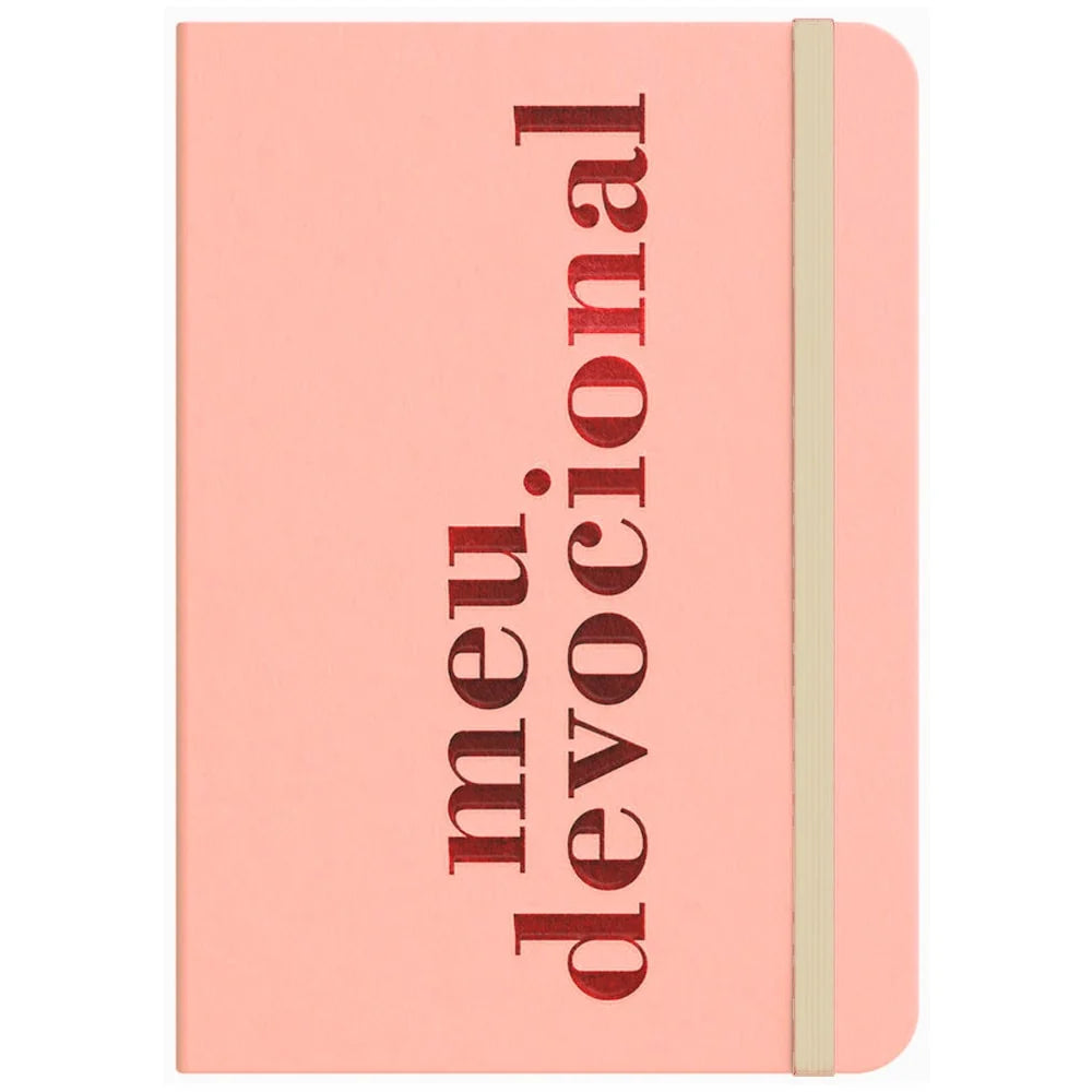 MOLESKINE | MEU DEVOCIONAL | ROSA | VIVIANE MARTINELLO