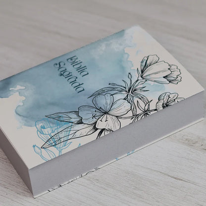 BIBLIA FLORES CAPA BROCHURA KING JAMES