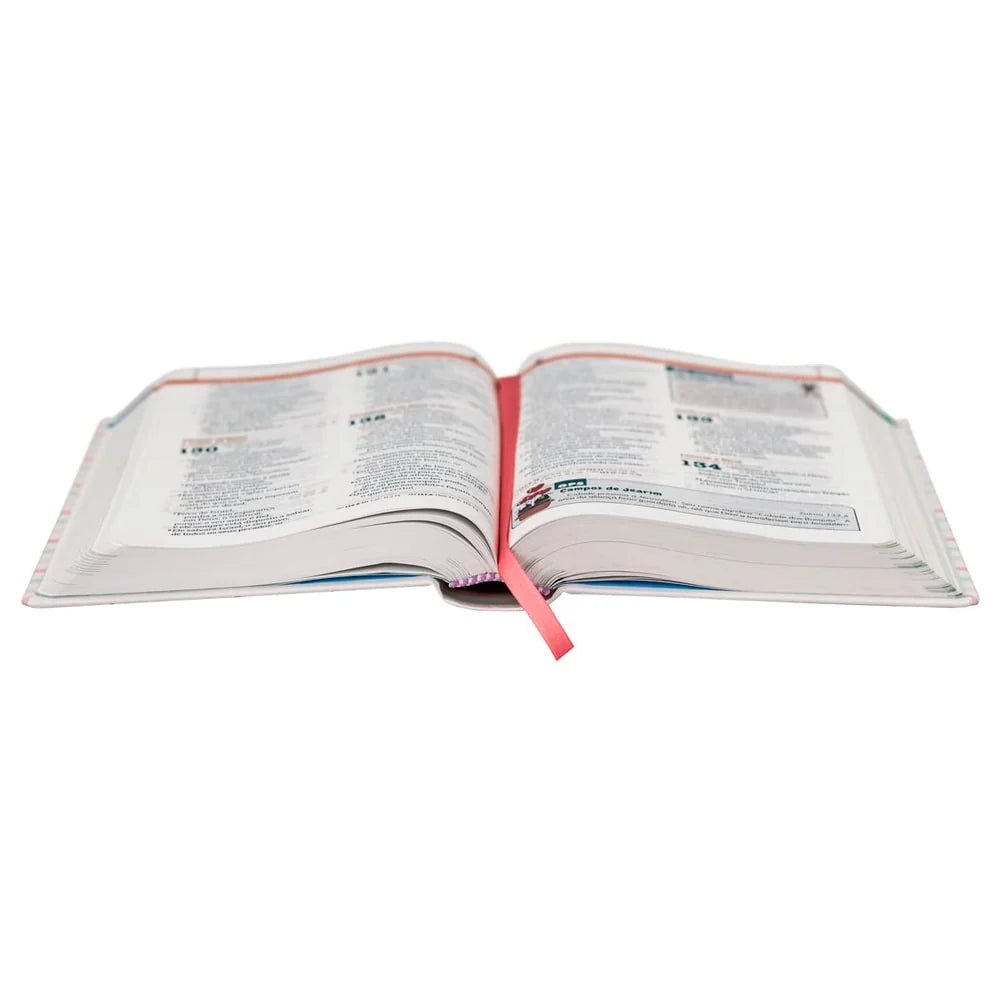 BIBLIA EXPLICADA PARA CRIANCAS SMILINGUIDO BAILARINA NTLH CAPA DURA