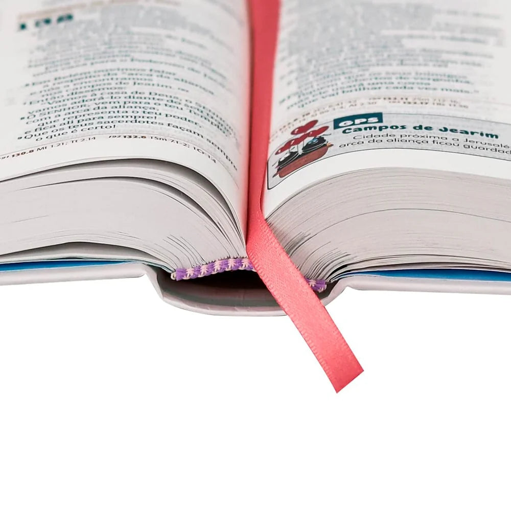 BIBLIA EXPLICADA PARA CRIANCAS SMILINGUIDO BAILARINA NTLH CAPA DURA