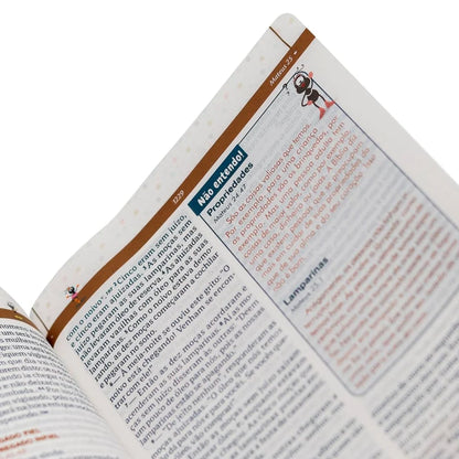 BIBLIA EXPLICADA PARA CRIANCAS SMILINGUIDO BAILARINA NTLH CAPA DURA