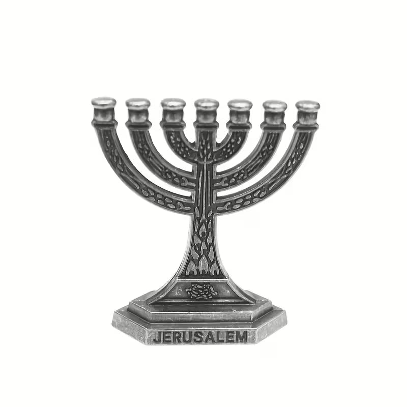 MINIATURA DE MENORÁ DE SETE BRAÇOS