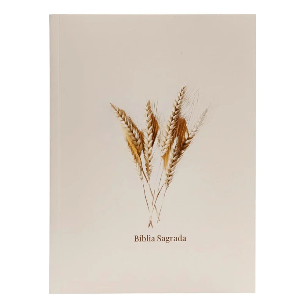 BÍBLIA SAGRADA TRIGO | NVA | CAPA BROCHURA