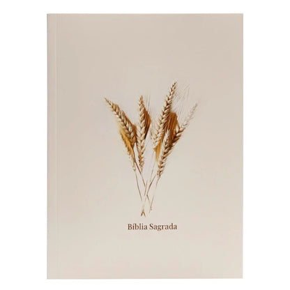 BÍBLIA SAGRADA TRIGO | NVA | CAPA BROCHURA