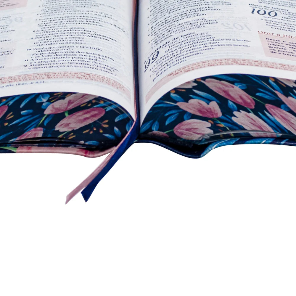 BIBLIA DA MULHER- TULIPA AZUL | MÉDIA