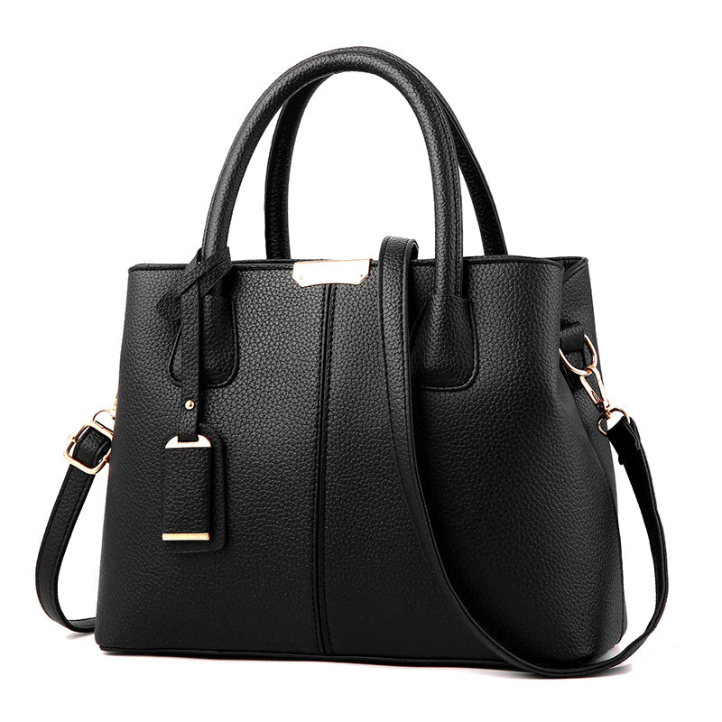 Bolsa Minimalista Textura Litchi – Estilo e Praticidade