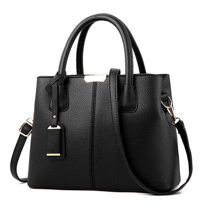 Bolsa Minimalista Textura Litchi – Estilo e Praticidade