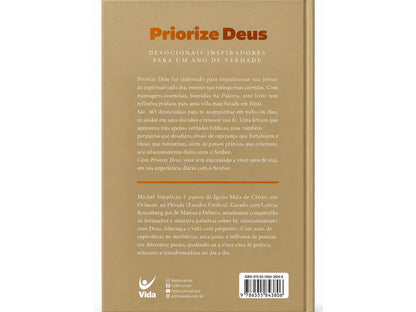PRIORIZE DEUS 2027 | DEVOCIONAIS DIÁRIOS PARA 365 DIAS | CAPA DURA | MICHEL SIMPLICIO