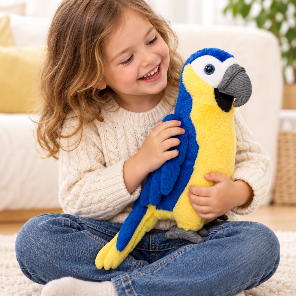 Peluche Arara – Coleção All About Nature