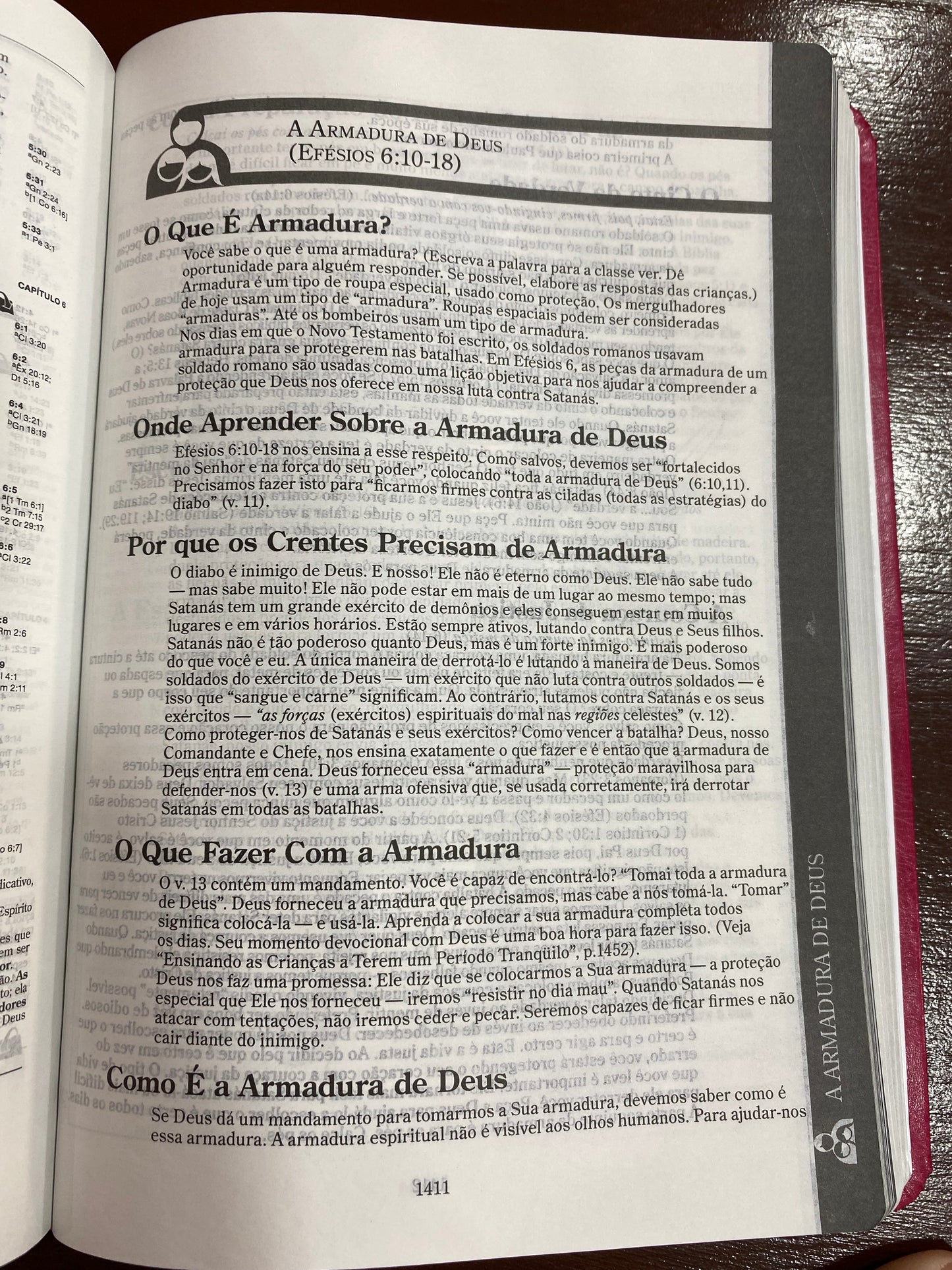 BÍBLIA DE RECURSO PARA MINISTÉRIO COM CRIANÇAS - CAPA LUXO - ROSA