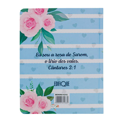 BIBLIA NVA MENINA AZUL