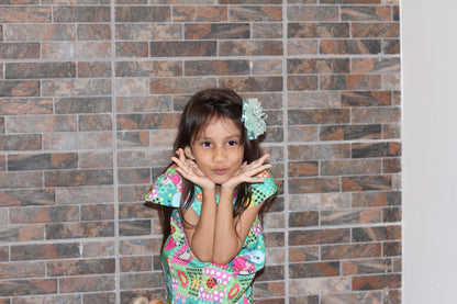 VESTIDO TRAPÉZIO CASUAL PASSARINHO