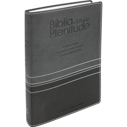 Bíblia de Estudo Plenitude - Cinza