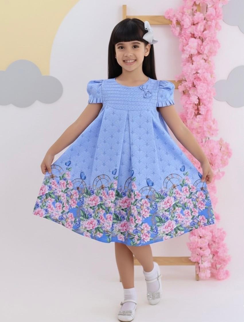 VESTIDO TRAPÉZIO LUXO LILÁS