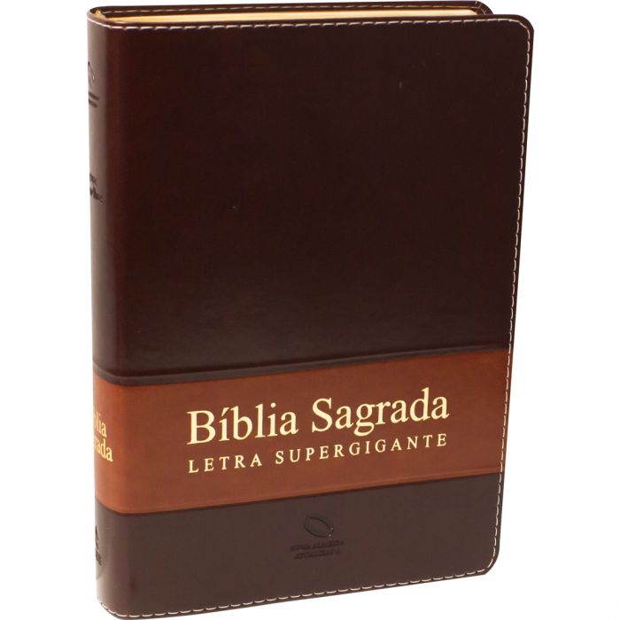 Holy Bible (NAA) Super Giant Print - Brown with Index
