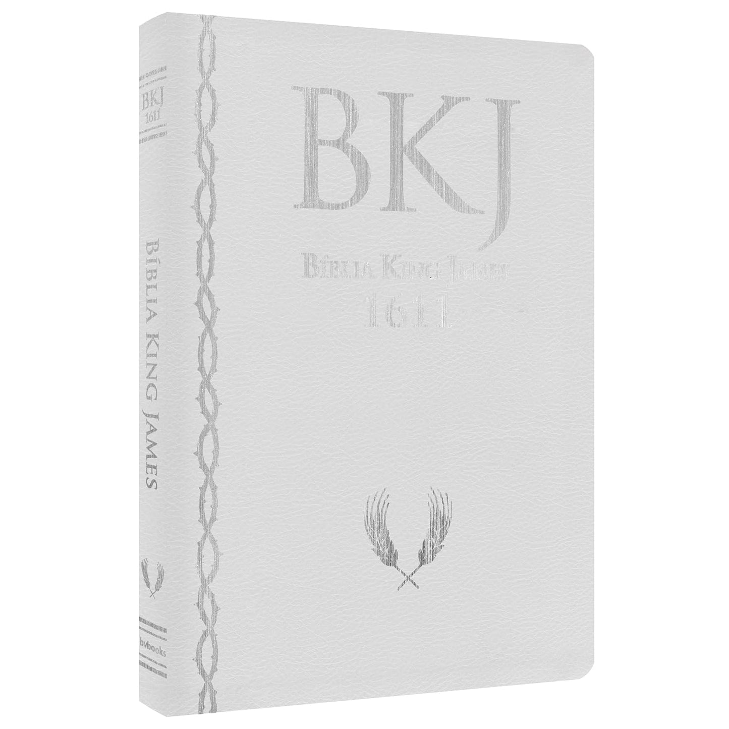 BIBLIA KING JAMES FIEL 1611 ULTRA FINA AMPLIADA - BRANCA