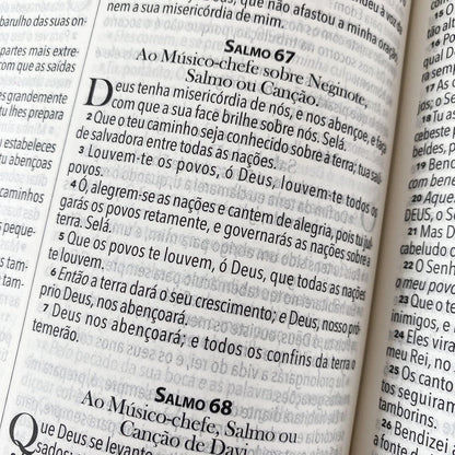 BIBLIA KING JAMES FIEL 1611 ULTRA FINA AMPLIADA - BRANCA