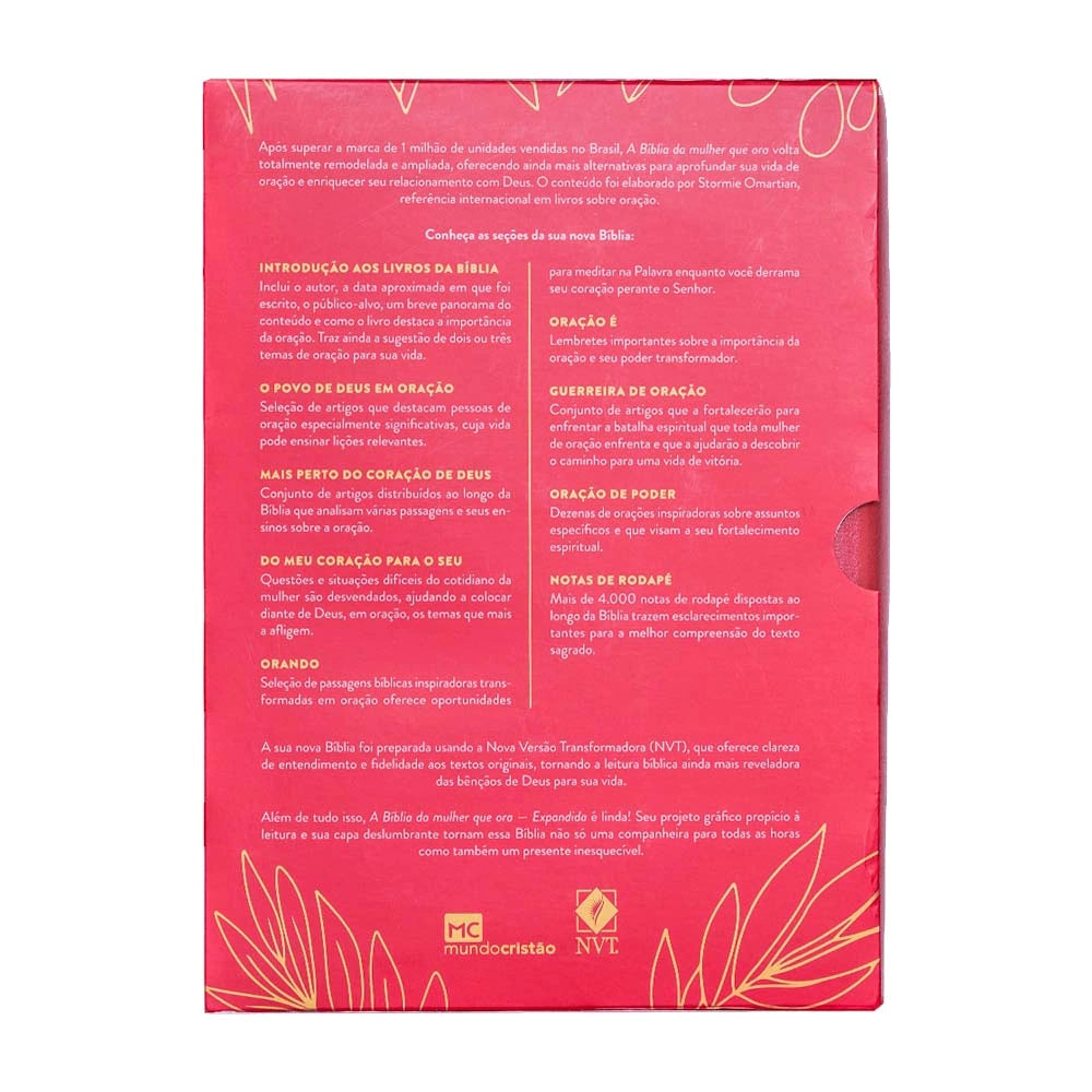 BIBLIA DA MULHER QUE ORA EXPANDIDA