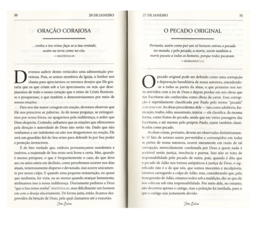 Day by Day with Calvin John Calvin - Hardcover
