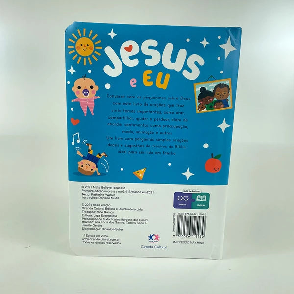 Livro Devocional Jesus e Eu - Para Pequeninos - Katherine Walker