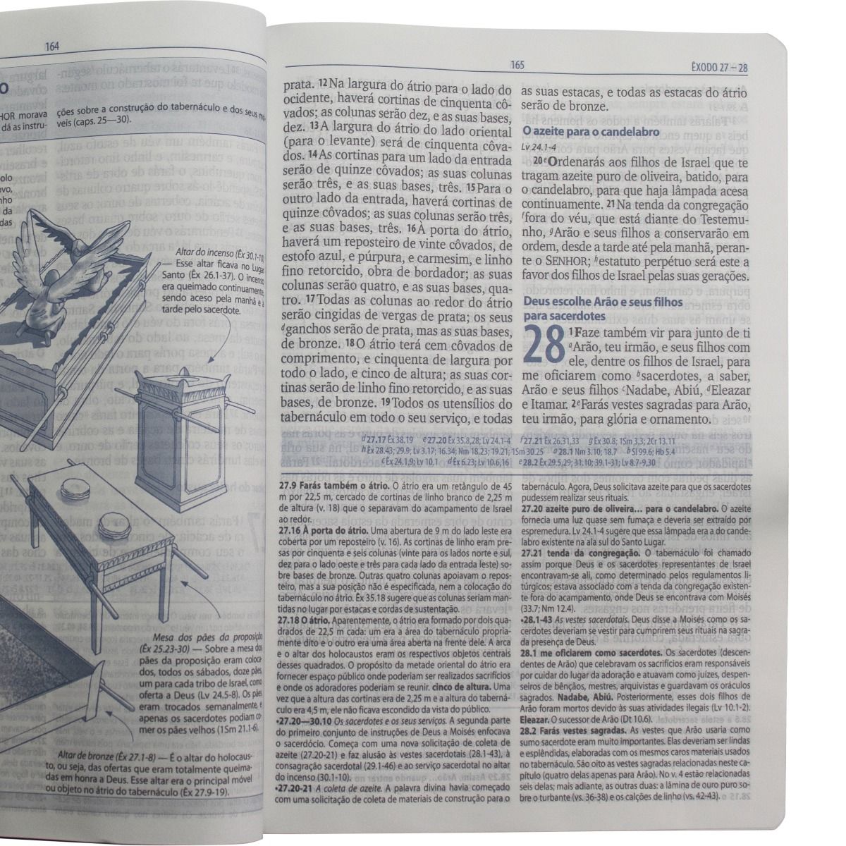 Bíblia de Estudo Almeida - Edição Ampliada - NAA - Capa Luxo