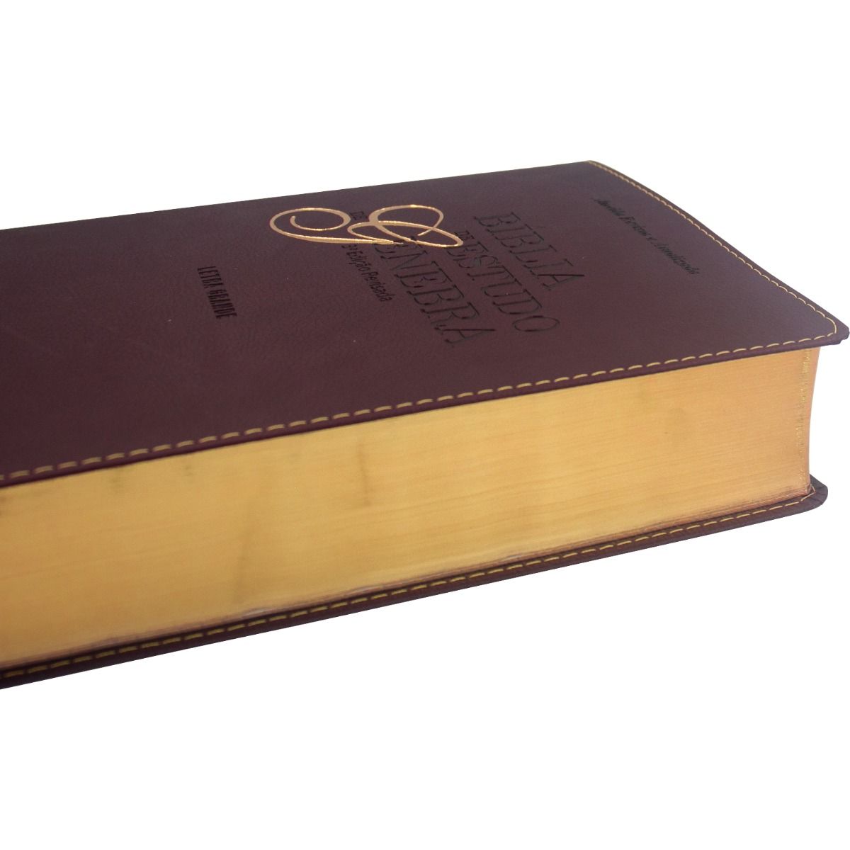 Geneva Study Bible - 3rd Edition - ARC LG - Brown