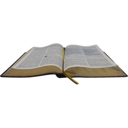 Geneva Study Bible - 3rd Edition - ARC LG - Brown